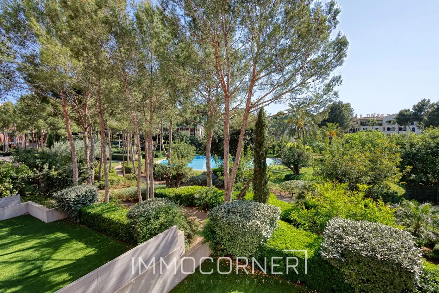 Garden of Attic for rent in Calvià  with Air Conditioner, Private garden and Terrace