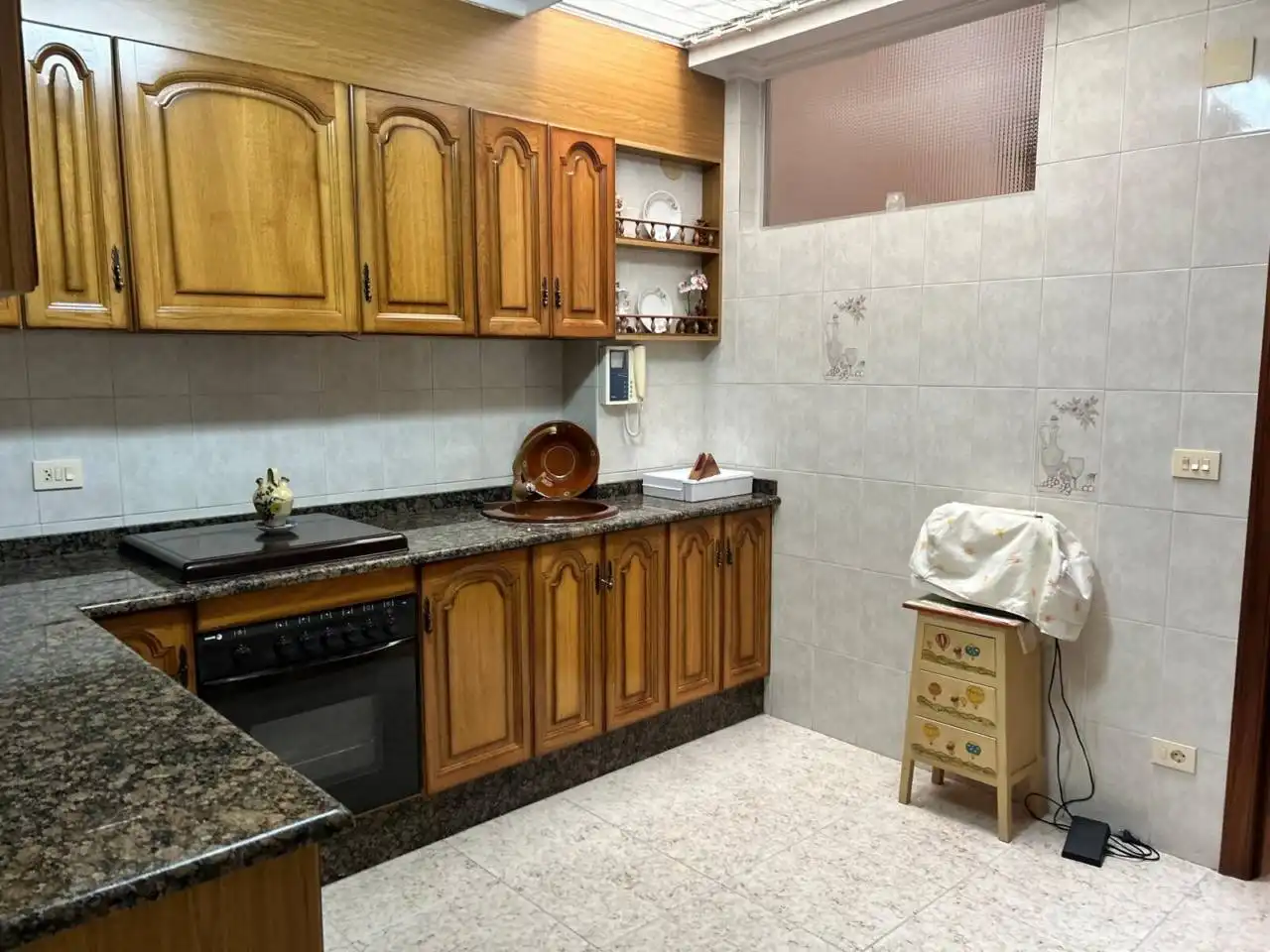 Cuina de Casa o xalet en venda en Vila-real amb Aire condicionat, Terrassa i Moblat
