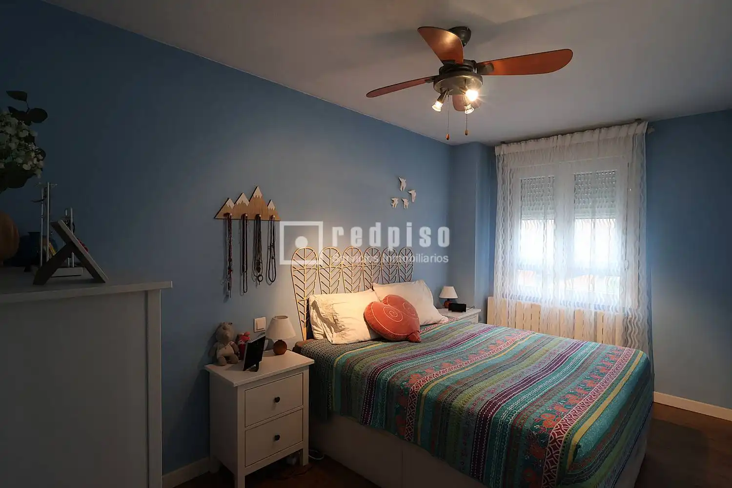 Bedroom of Flat for sale in Madrid  with Air Conditioner, Heating and Private garden