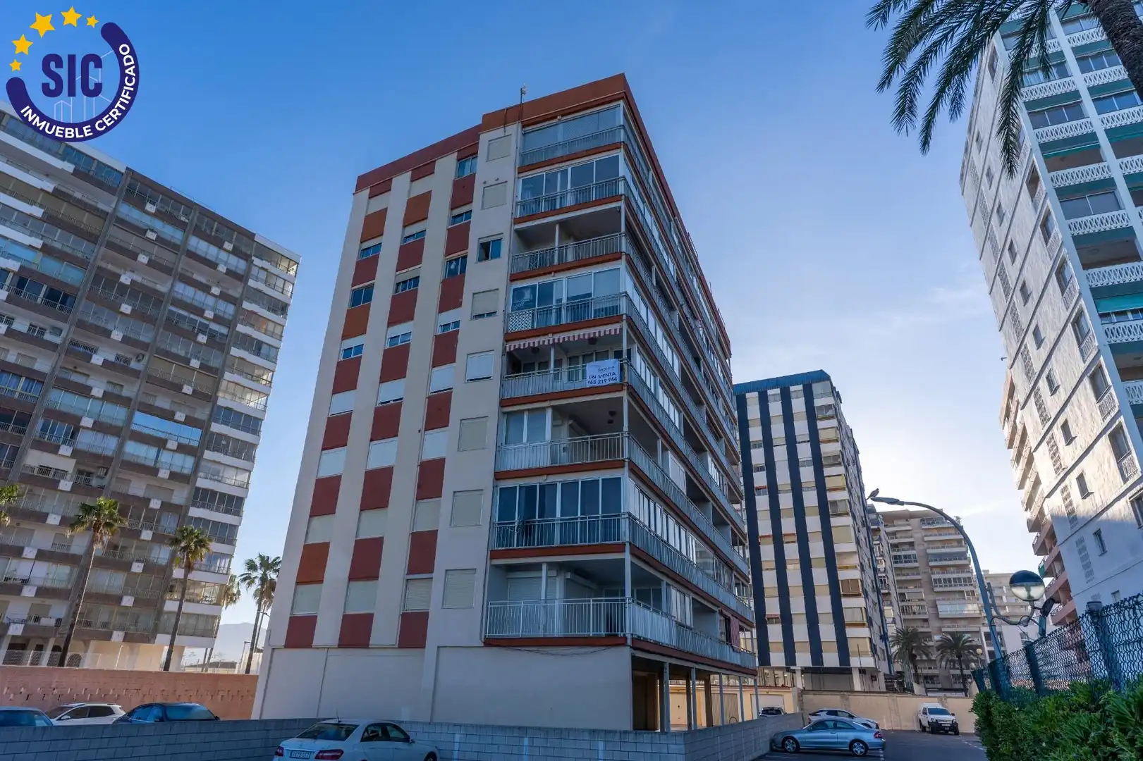Vista exterior de Piso en venta en Cullera con Balcón