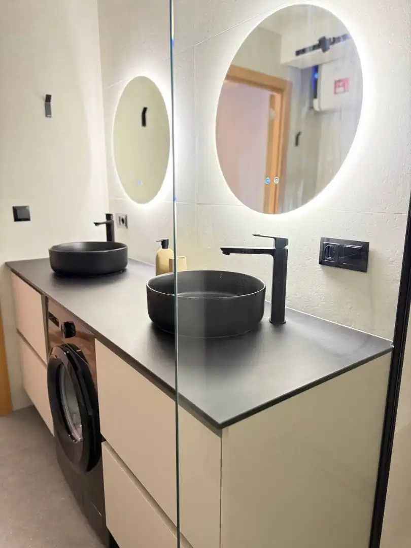 Bathroom of Flat for sale in Cullera  with Air Conditioner, Furnished and Oven