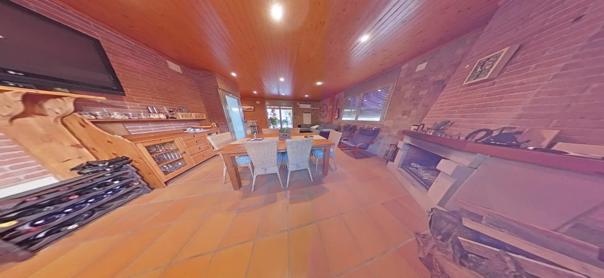 Cocina de Casa o chalet en venta en Sant Esteve Sesrovires con Aire acondicionado, Calefacción y Jardín privado