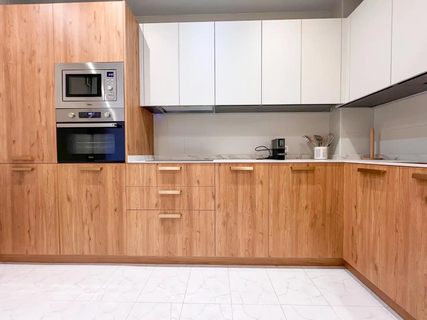 Küche von Wohnung zur Miete in Bilbao  mit Heizung, Möbliert und Ofen