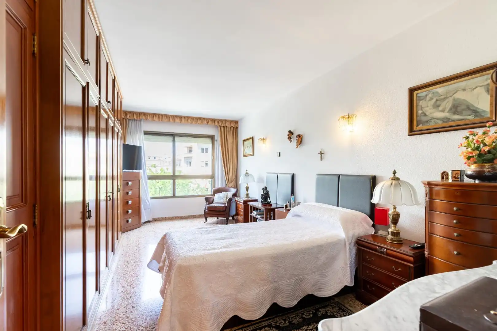 Bedroom of Flat for sale in  Palma de Mallorca  with Air Conditioner, Heating and Terrace