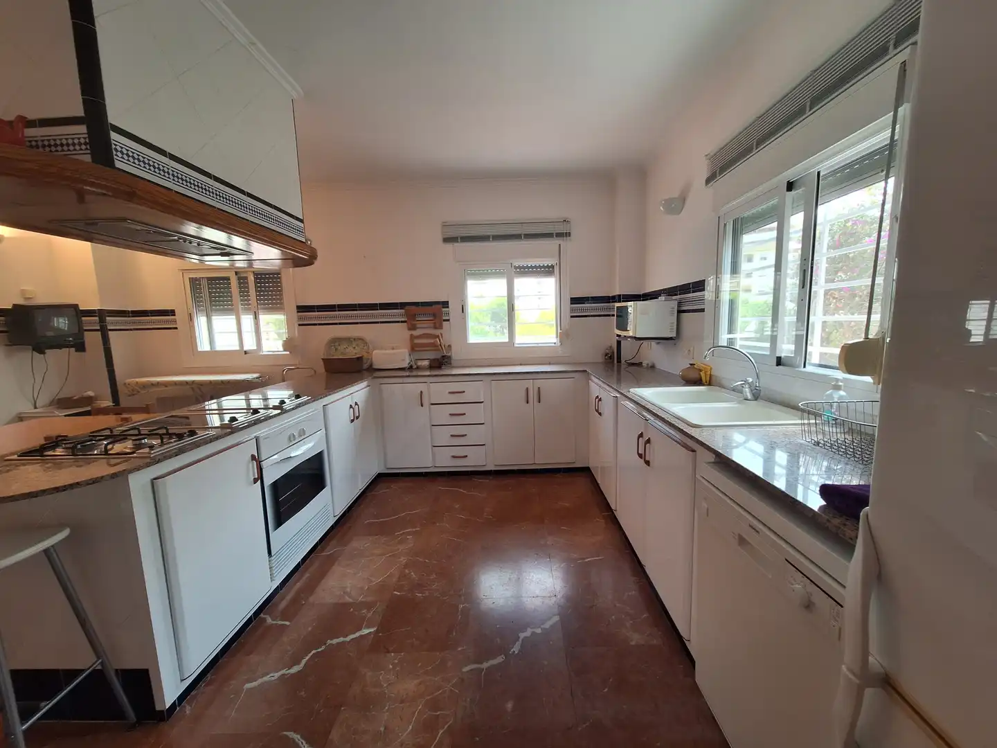 Cocina de Casa o chalet en venta en Cullera con Aire acondicionado, Jardín privado y Terraza