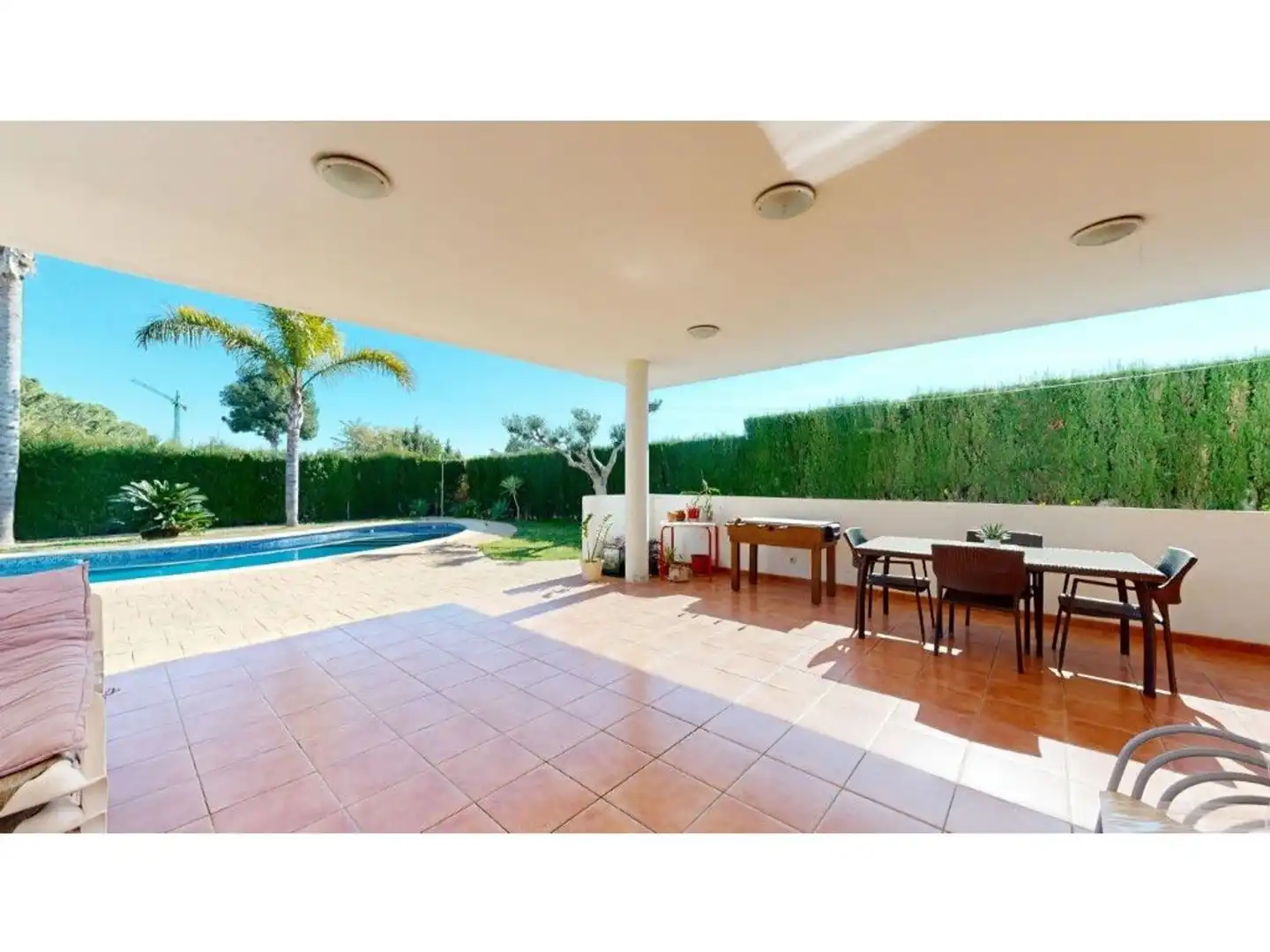 Jardí de Casa o xalet en venda en Rocafort amb Jardí privat, Terrassa i Piscina
