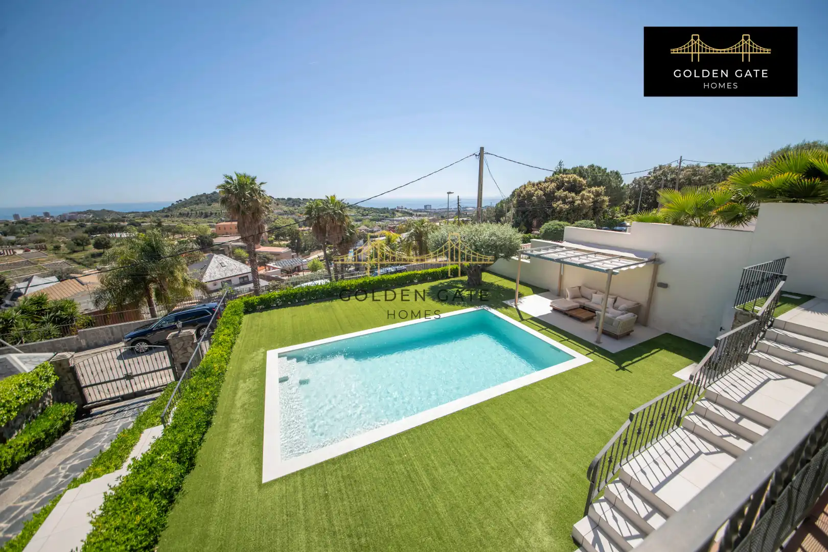 Jardín de Casa o chalet en venta en Badalona con Aire acondicionado, Calefacción y Jardín privado