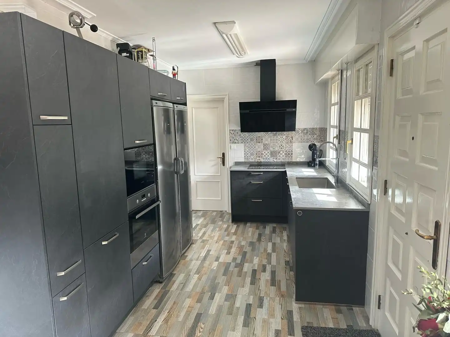 Cocina de Casa o chalet en venta en Meñaka con Calefacción, Jardín privado y Terraza