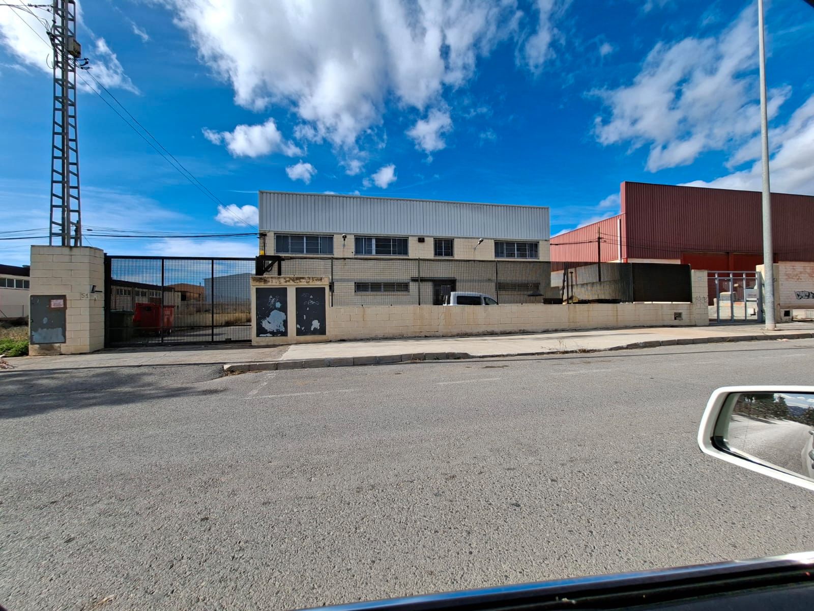 Exterior view of Industrial buildings for sale in Elda  with Heating