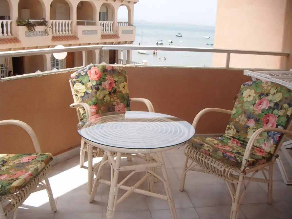 Balcony of Flat for rent in Mar Menor de Cartagena – Cabo de Palos