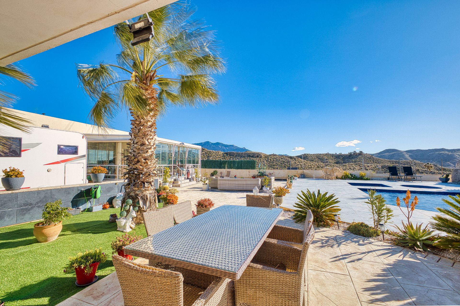 Terrace of House or chalet for sale in Jijona / Xixona  with Air Conditioner, Heating and Private garden