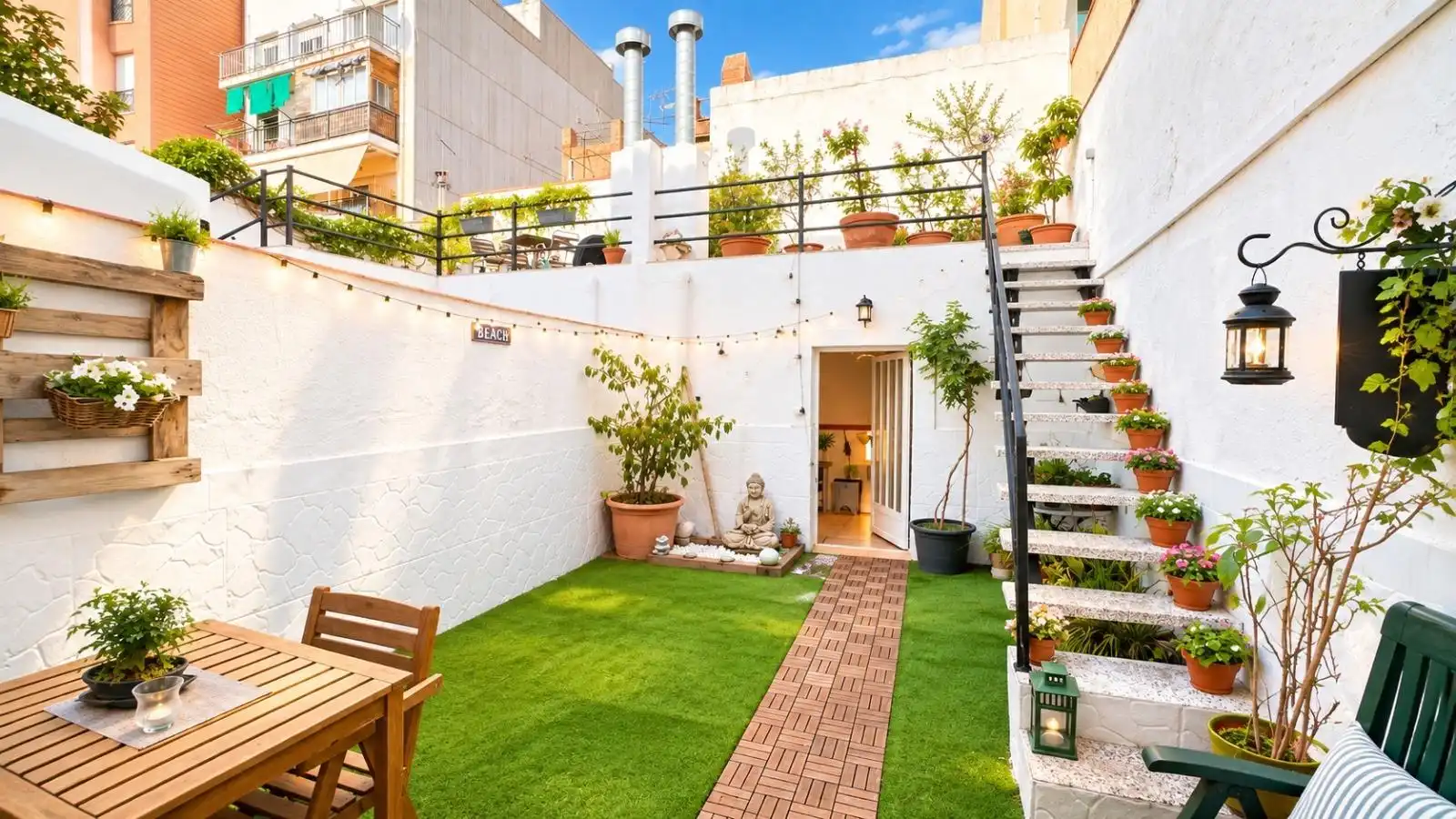 Reihenhaus mit Garten zum Verkauf in Can Feu - Gràcia, imagen 9