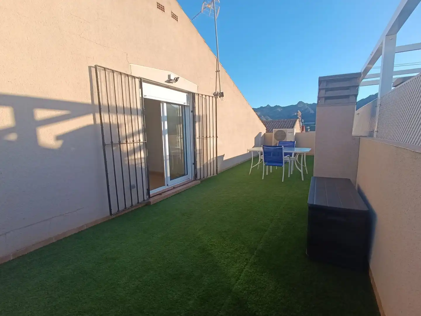 Terraza de Casa o chalet en venta en Mazarrón con Aire acondicionado, Calefacción y Jardín privado