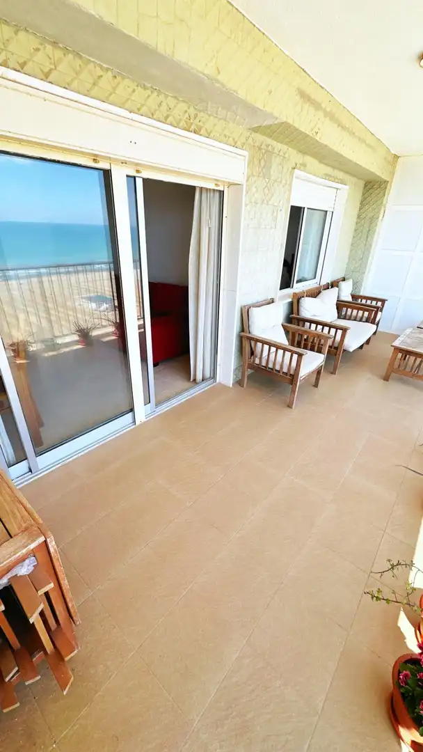 Terraza de Apartamento en venta en Gandia con Amueblado, Balcón y Piscina comunitaria