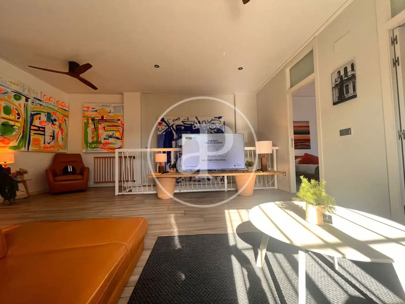 Sala d'estar de Casa o xalet en venda en Valencia amb Aire condicionat, Calefacció i Jardí privat