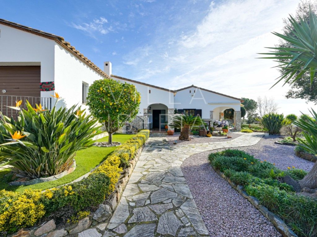 Exterior view of House or chalet for sale in Calonge i Sant Antoni  with Heating, Private garden and Swimming Pool