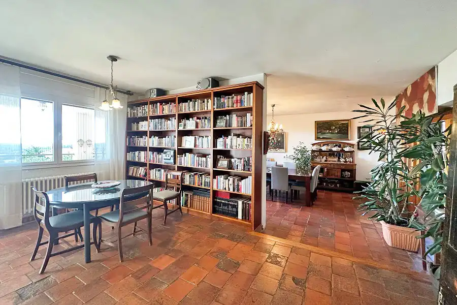 Living room of Houses for sale in Hoyo de Manzanares  with Air Conditioner, Heating and Private garden