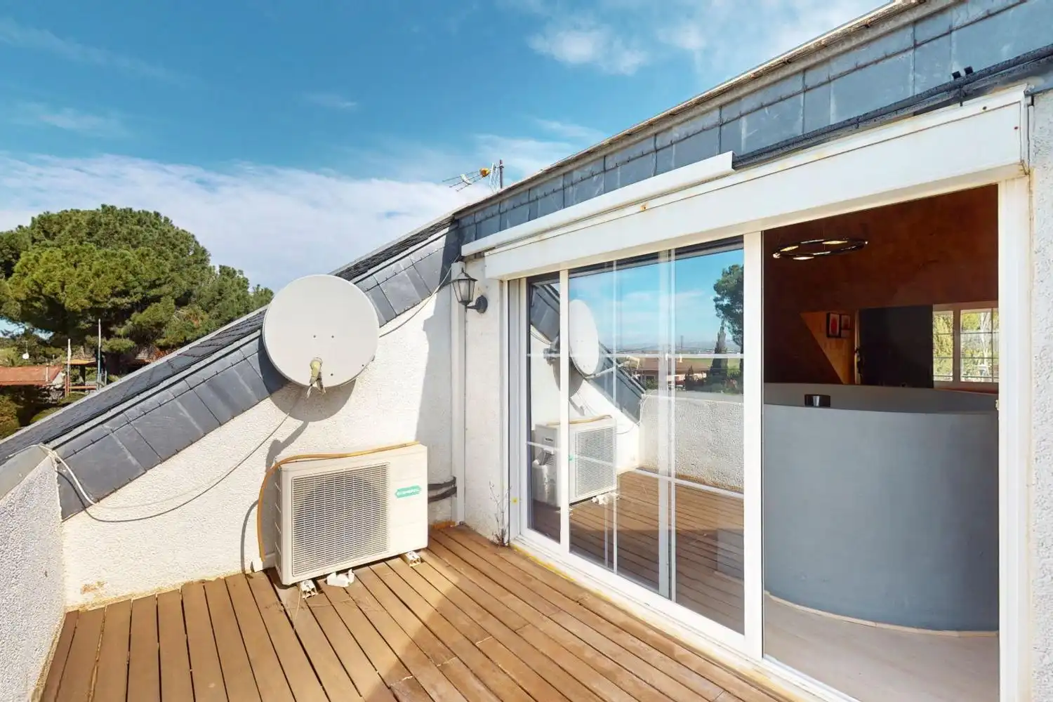 Terraza de Casa o chalet en venta en Alfajarín con Calefacción, Jardín privado y Terraza