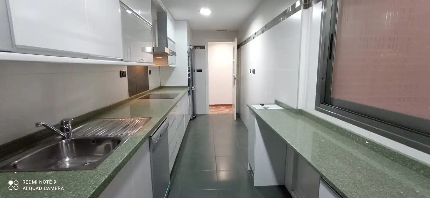 Kitchen of Flat for rent in Alicante / Alacant  with Air Conditioner, Heating and Balcony