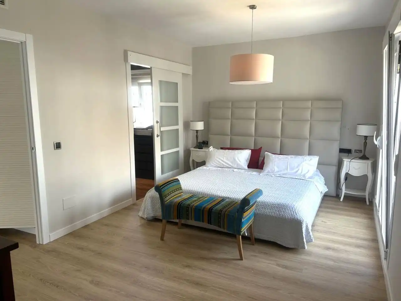 Bedroom of Houses for sale in Roquetas de Mar  with Air Conditioner, Private garden and Terrace