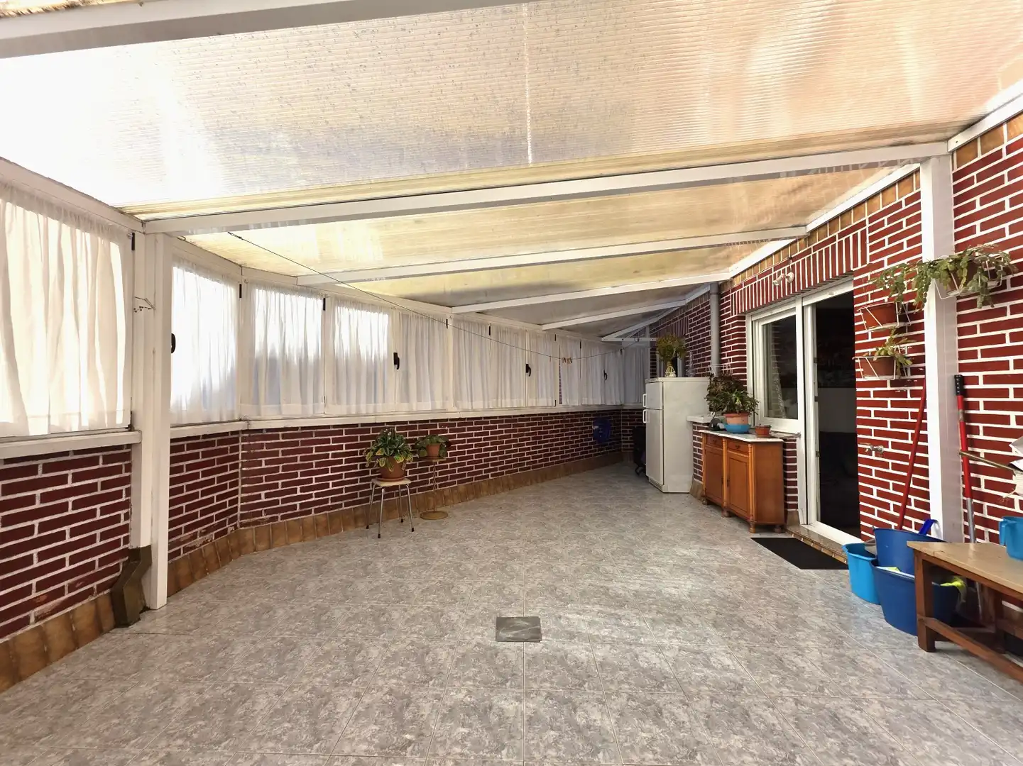 Terrasse von Wohnung zum Verkauf in Siero mit Heizung, Parkett und Terrasse