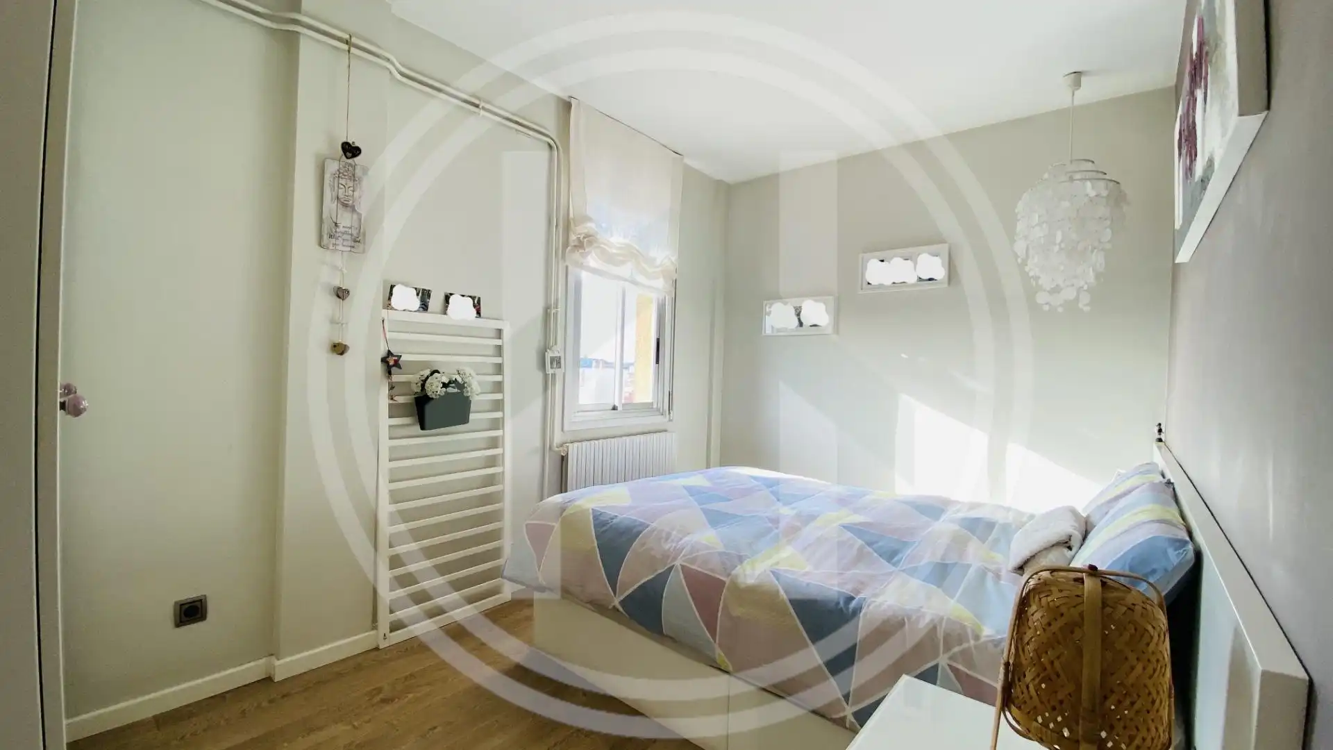 Bedroom of Flat for sale in Granollers  with Heating, Parquet flooring and Balcony