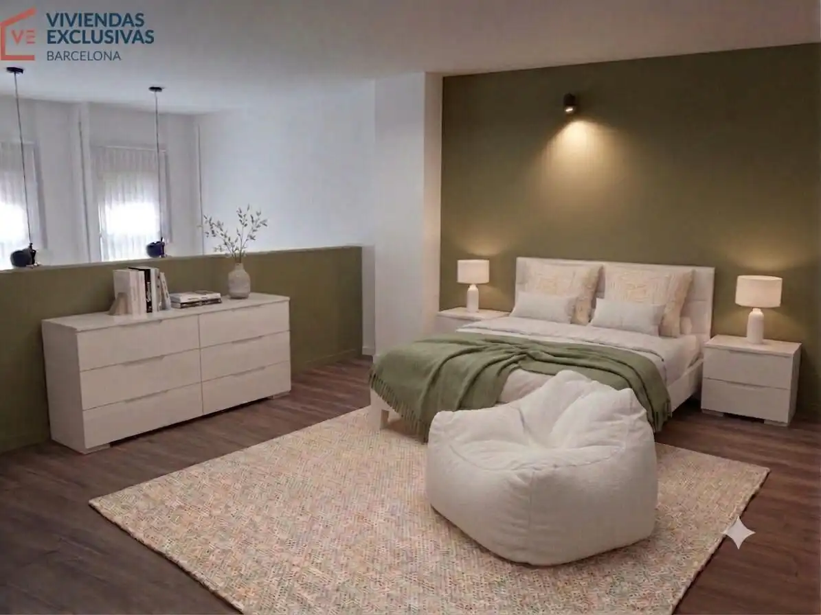 Habitación de Dúplex en venta en Barcelona con Parquet, Balcón y Alarma
