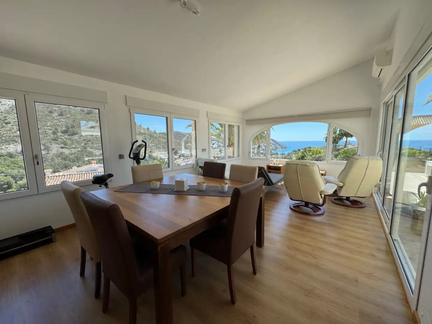 Dining room of Houses for sale in Moraira  with Air Conditioner, Heating and Private garden