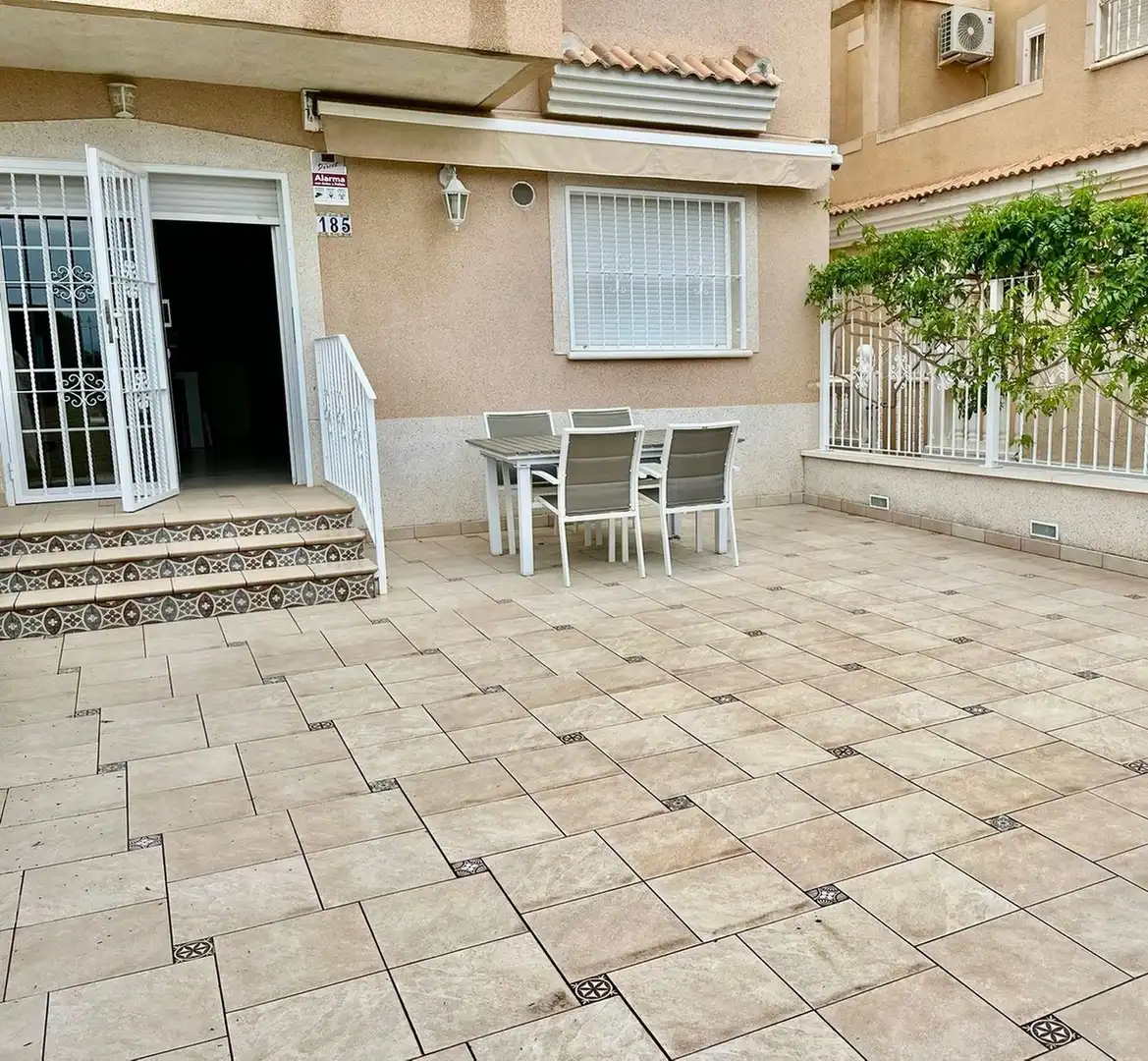 Terraza de Apartamento en venta en Los Alcázares con Aire acondicionado, Terraza y Piscina comunitaria