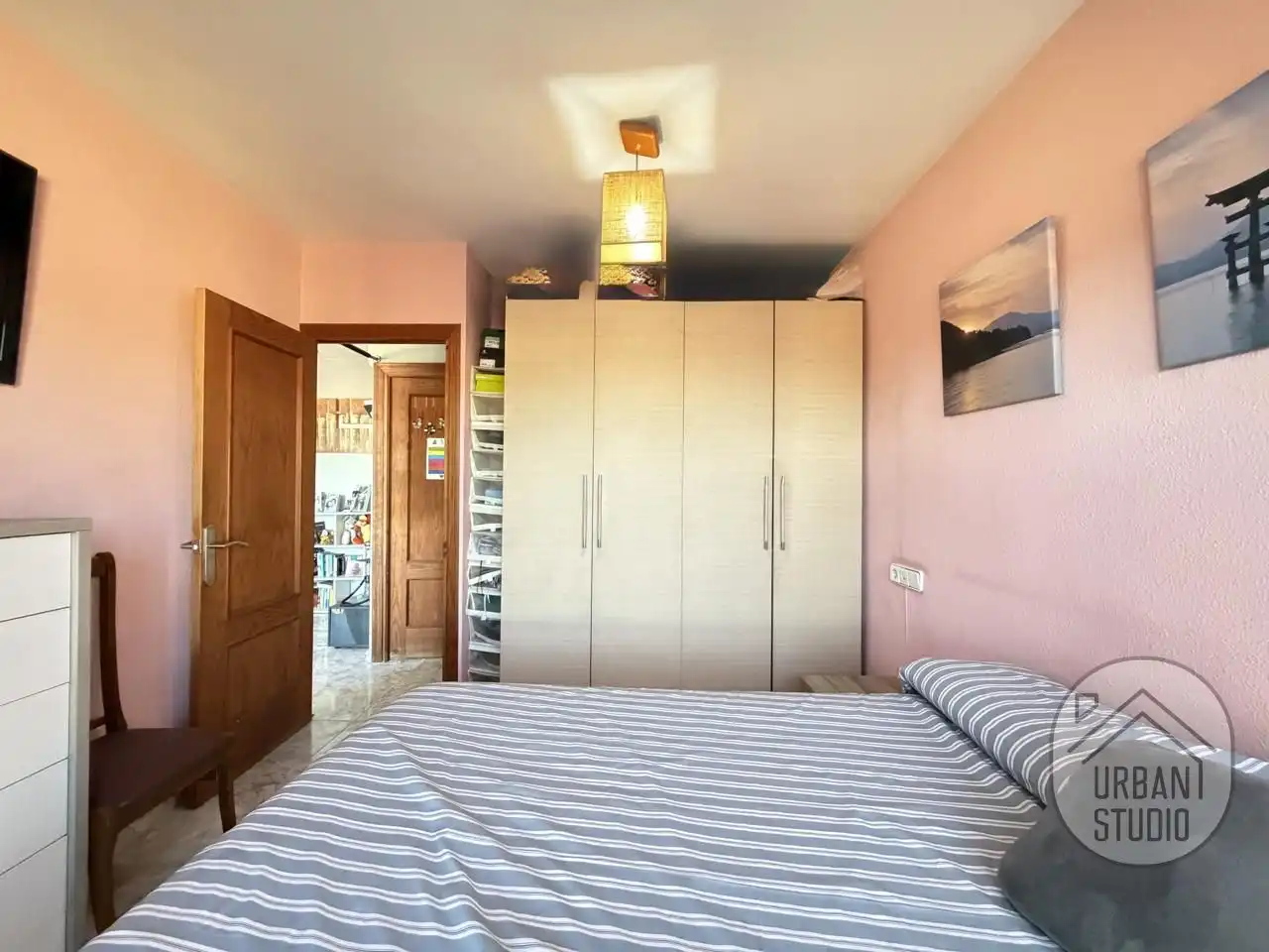 Bedroom of Flat for sale in Alicante / Alacant  with Air Conditioner and Furnished