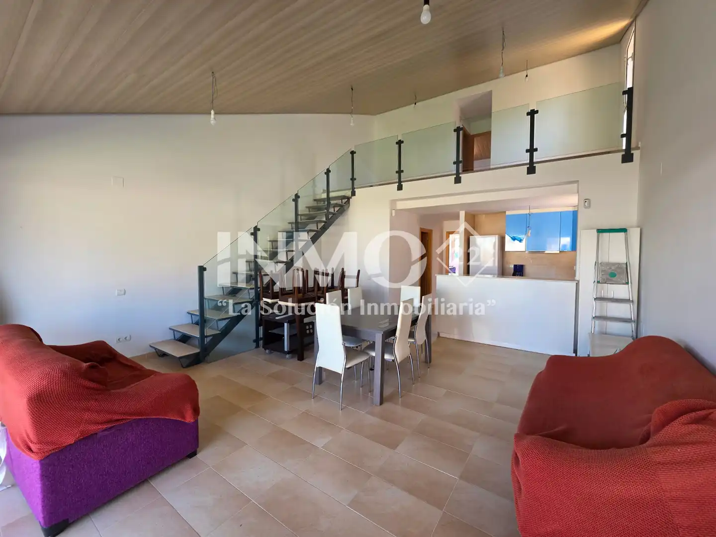 Sala de estar de Casa adosada en venta en Mont-roig del Camp con Jardín privado, Amueblado y Horno