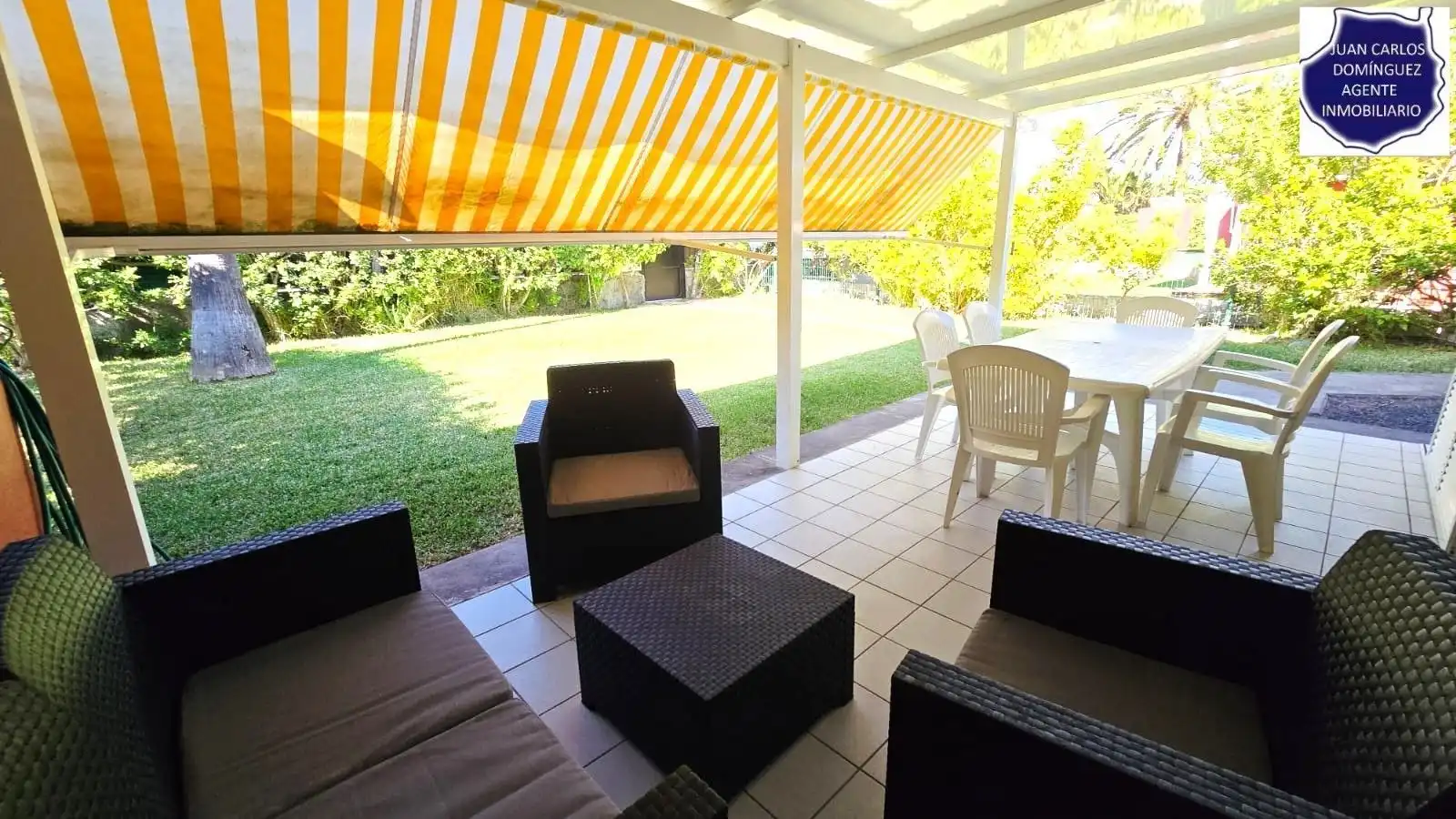 Terrassa de Casa o xalet de lloguer en San Bartolomé de Tirajana amb Aire condicionat, Jardí privat i Terrassa