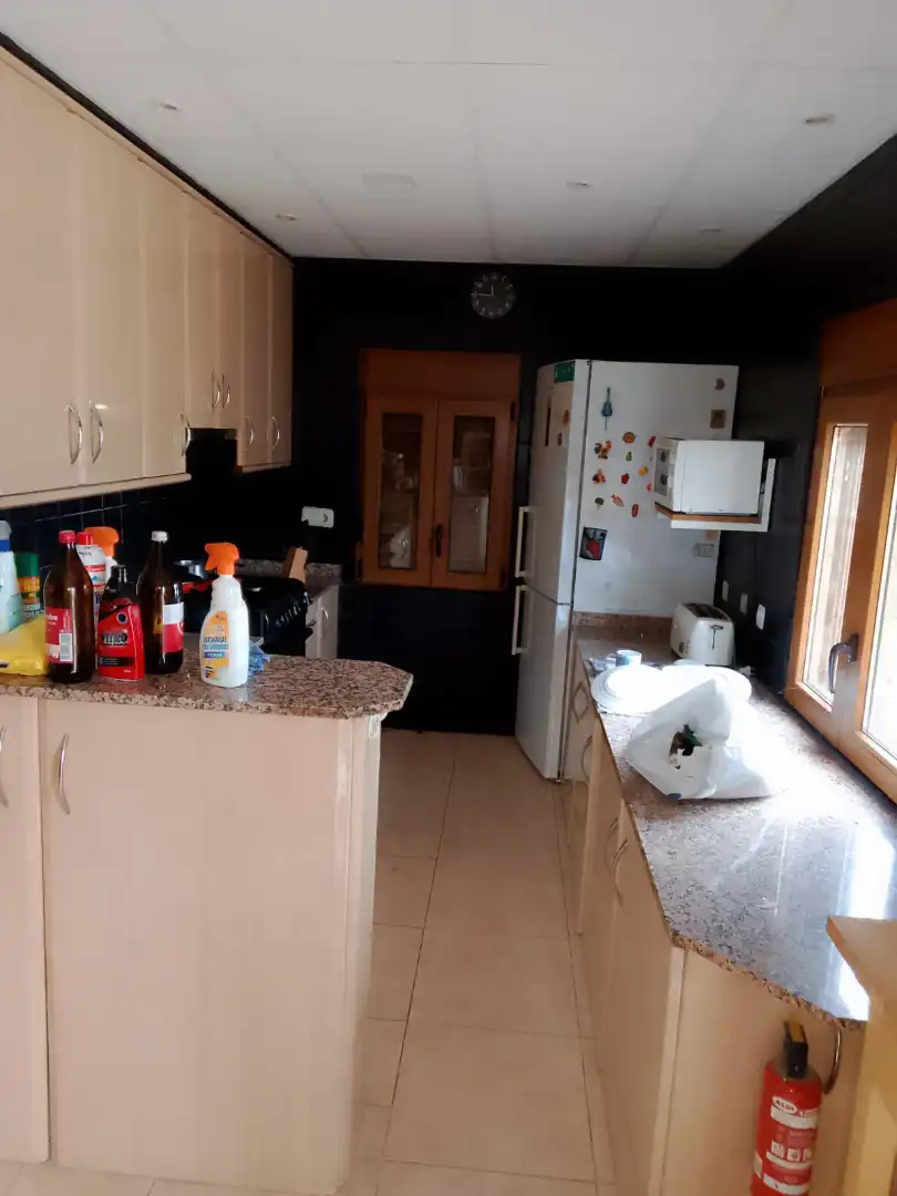 Cuina de Casa o xalet en venda en Beneixama amb Aire condicionat, Calefacció i Jardí privat