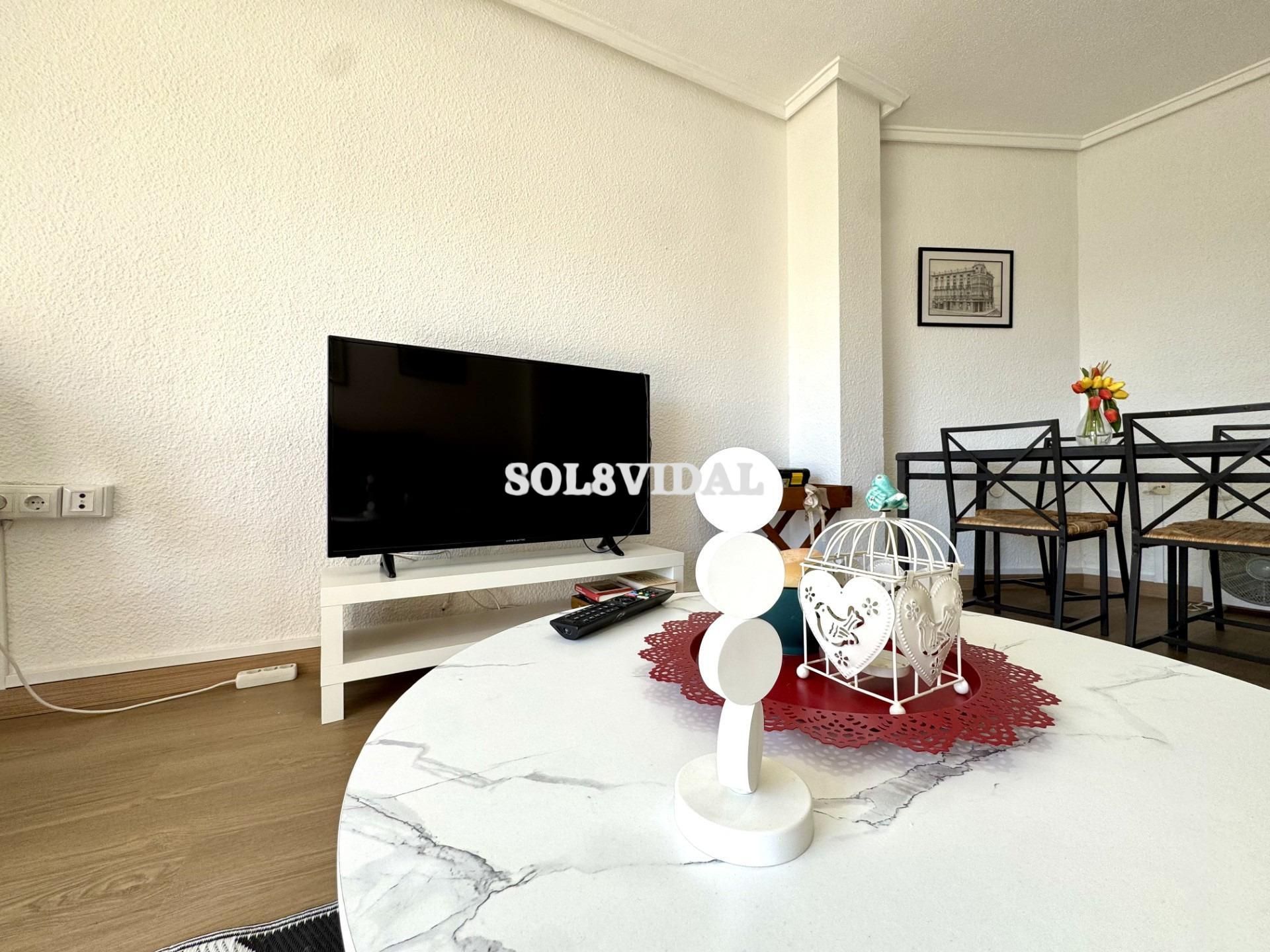 Sala d'estar de Pis de lloguer en Orihuela amb Balcó