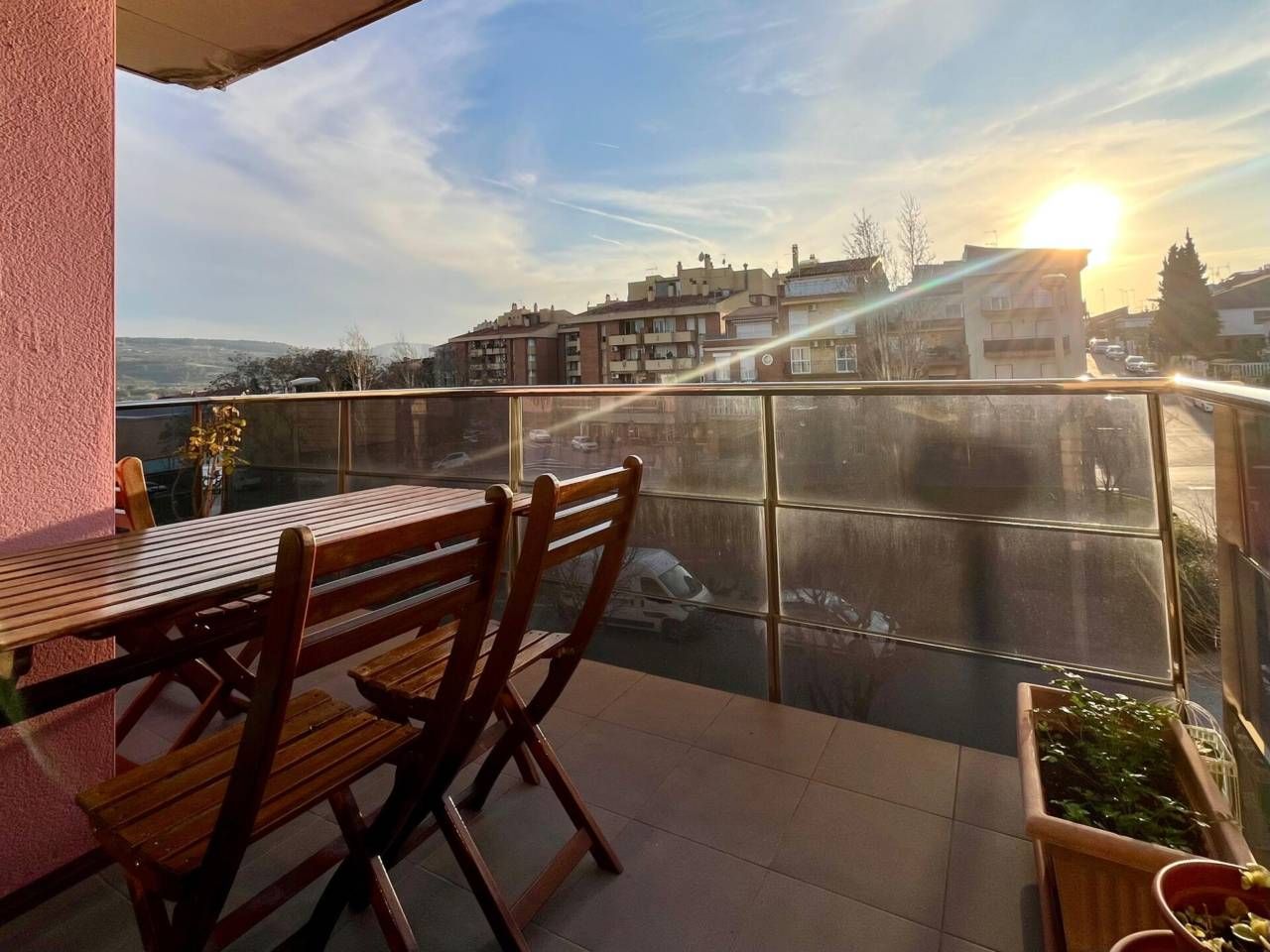 Terrace of Flat for sale in Sant Sadurní d'Anoia  with Air Conditioner, Heating and Parquet flooring