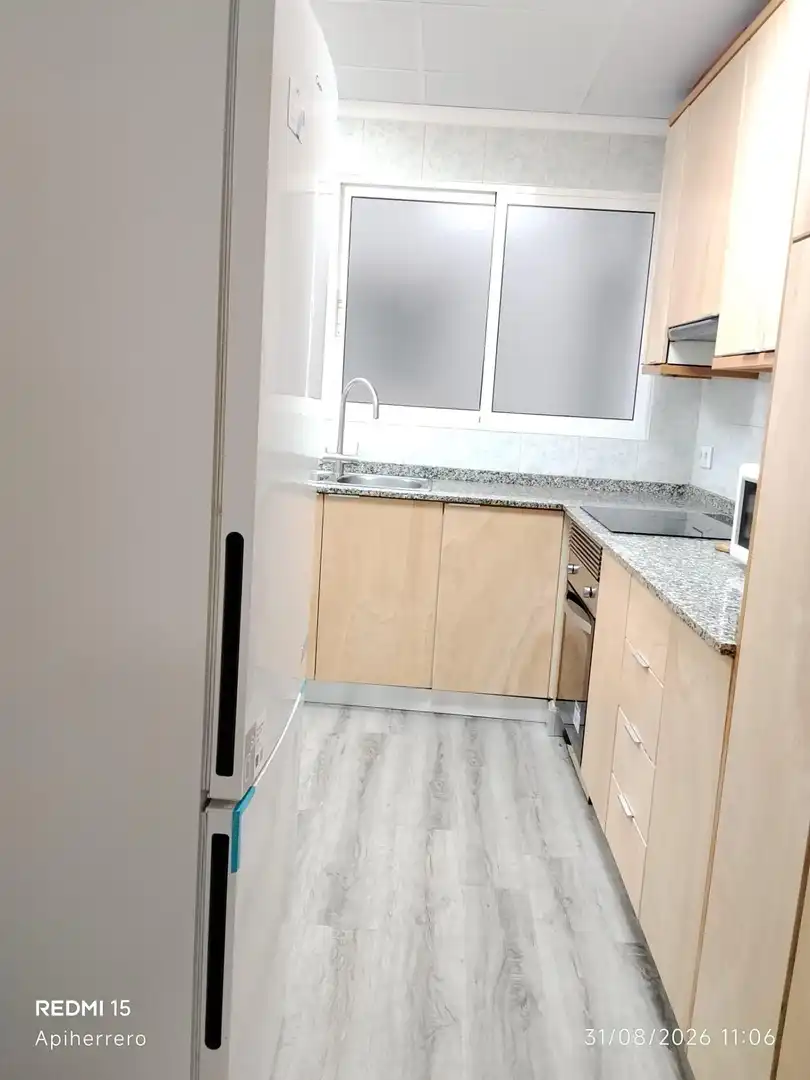 Kitchen of Flat for rent in Alicante / Alacant  with Air Conditioner and Furnished