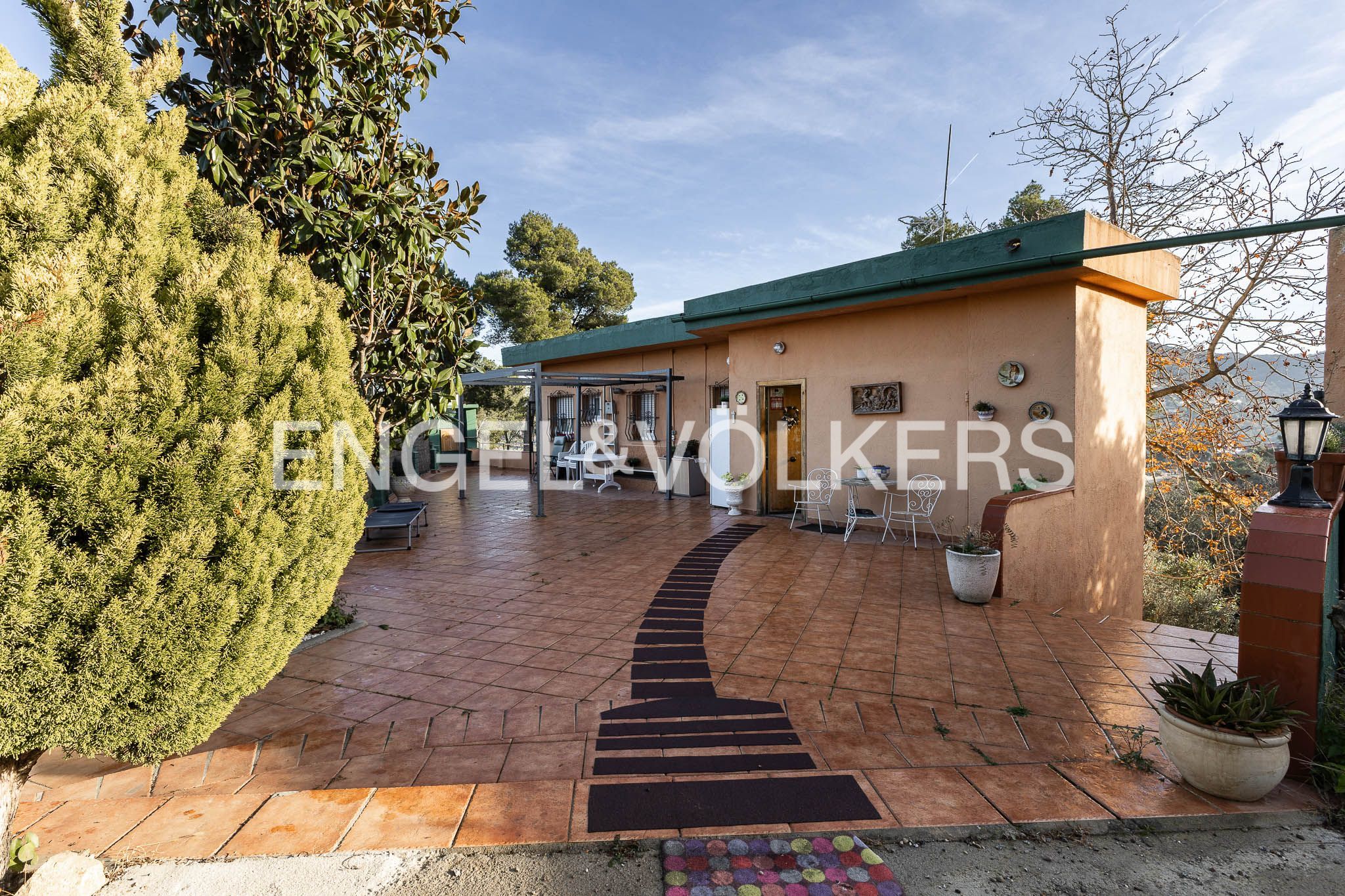 Exterior view of House or chalet for sale in Sant Fost de Campsentelles  with Heating, Private garden and Parquet flooring