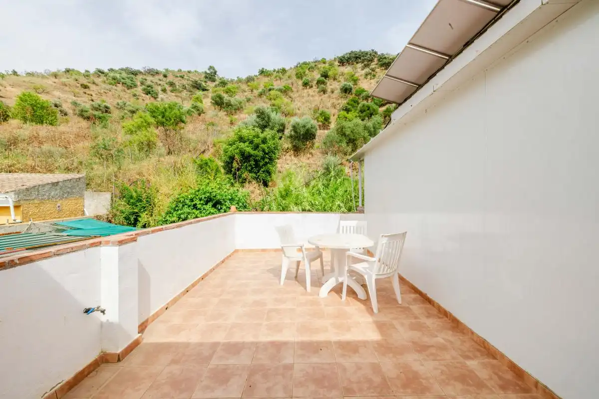 Terrassa de Casa o xalet en venda en Casabermeja amb Aire condicionat, Calefacció i Jardí privat