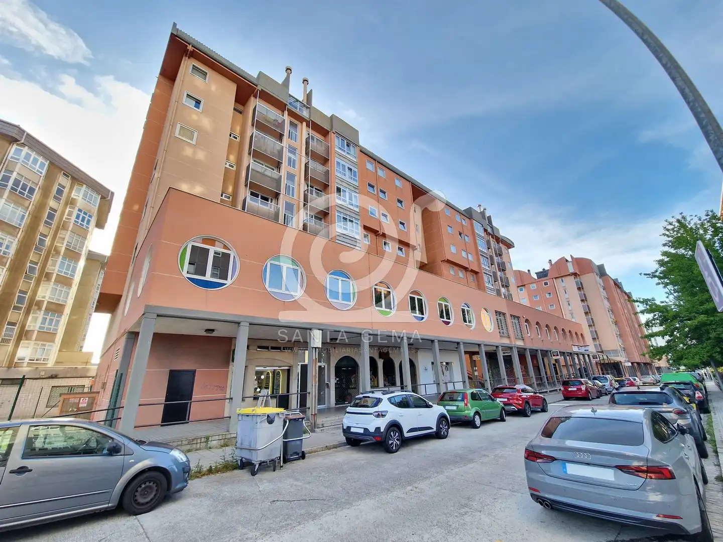 Exterior view of Flat for sale in A Coruña Capital   with Heating, Storage room and Furnished