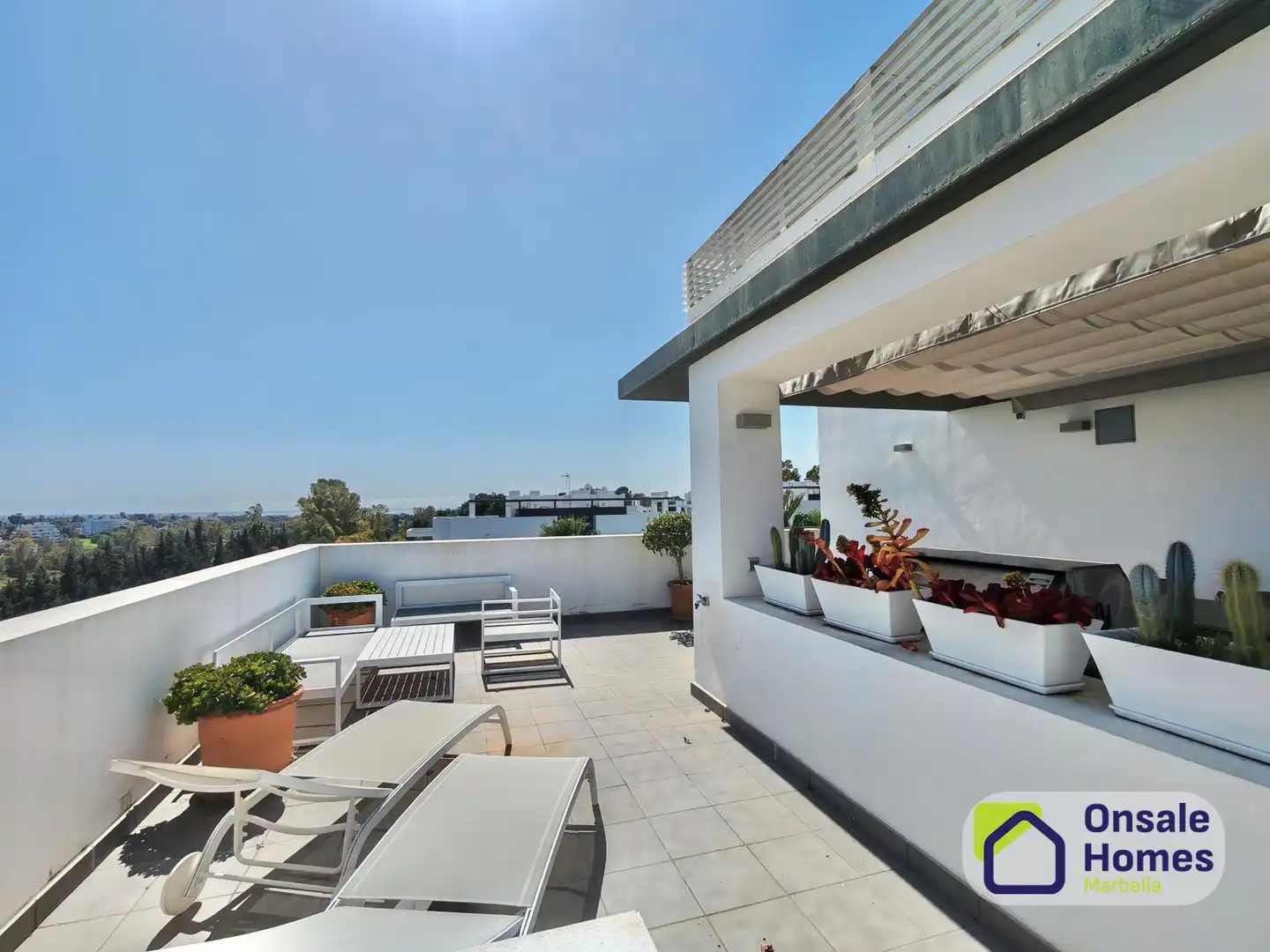 Terrace of Attic for sale in Estepona  with Air Conditioner, Terrace and Storage room