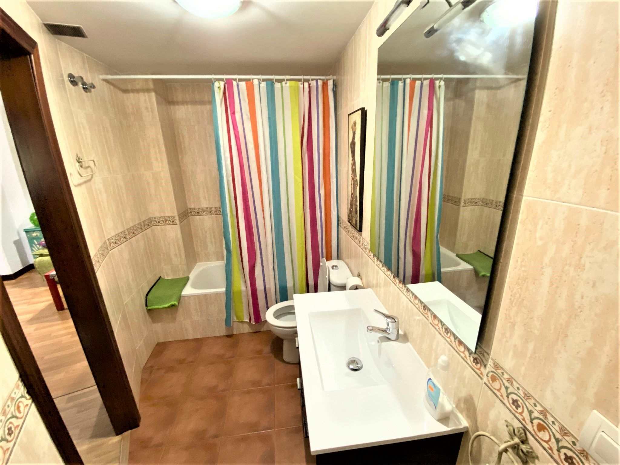 Bathroom of Apartment to rent in Cáceres Capital  with Heating and Furnished