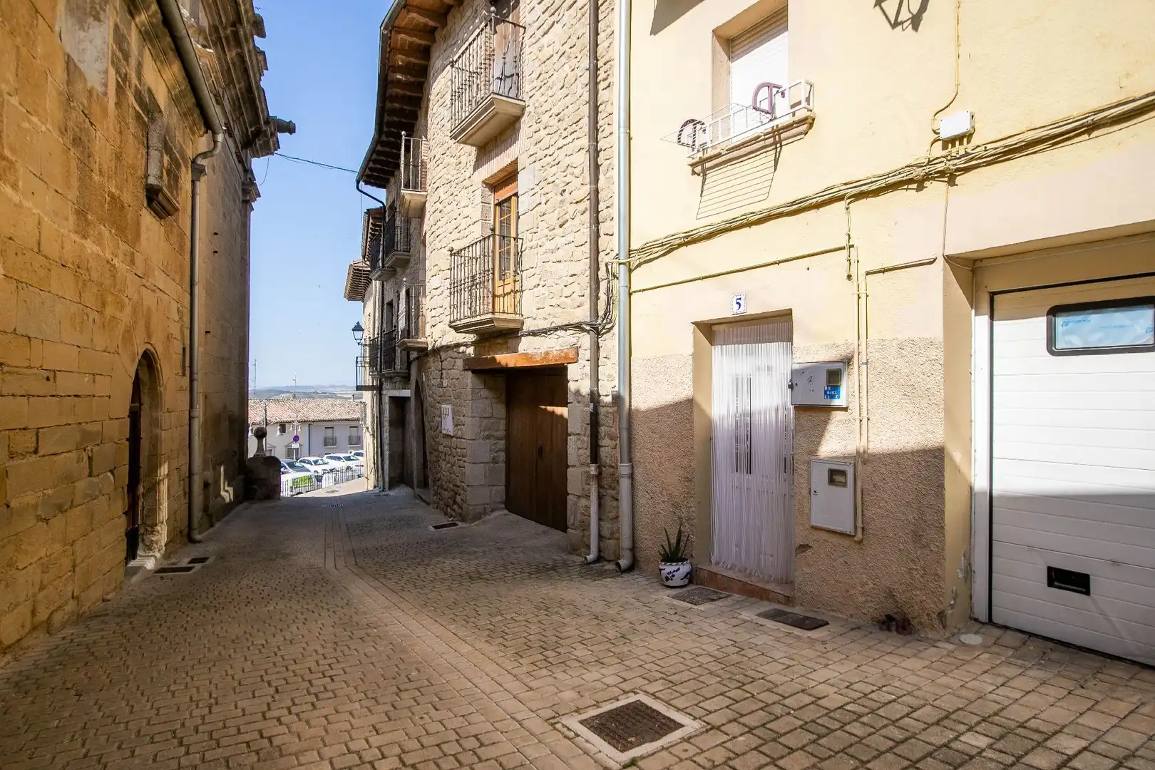 Vista exterior de Casa o chalet en venta en Mendigorria con Calefacción