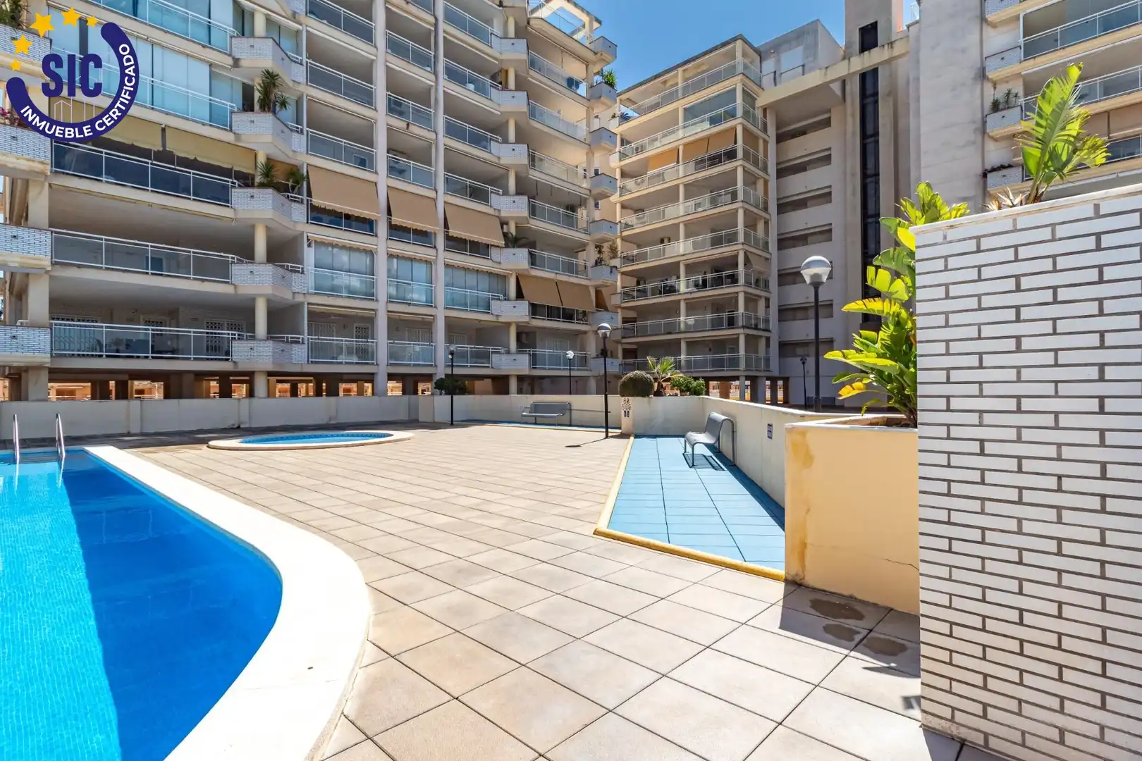 Swimming pool of Attic for sale in Peñíscola / Peníscola  with Air Conditioner, Heating and Terrace