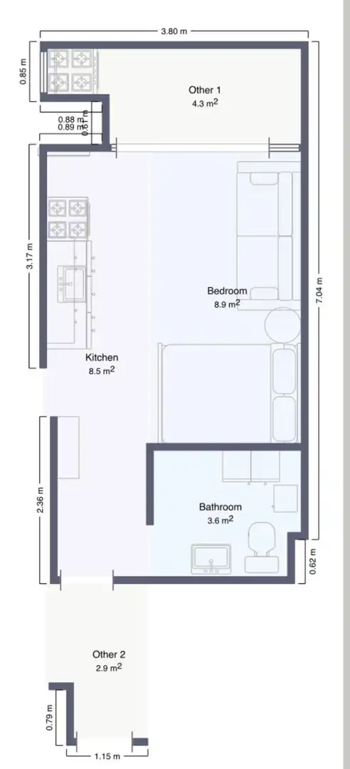 Habitación de Piso en venta en Vila-seca con Aire acondicionado y Balcón