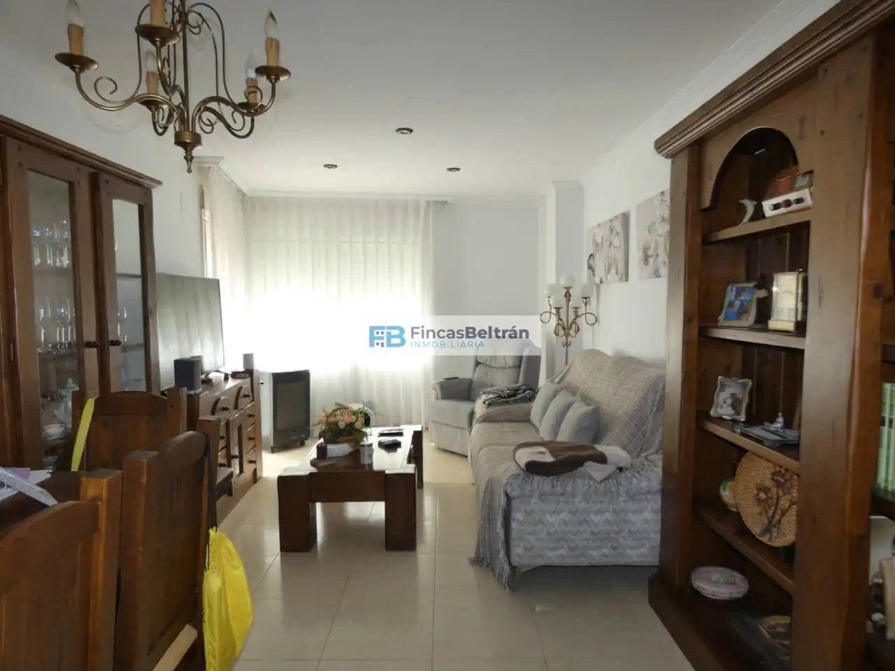 Sala de estar de Piso en venta en Benicarló con Aire acondicionado y Terraza