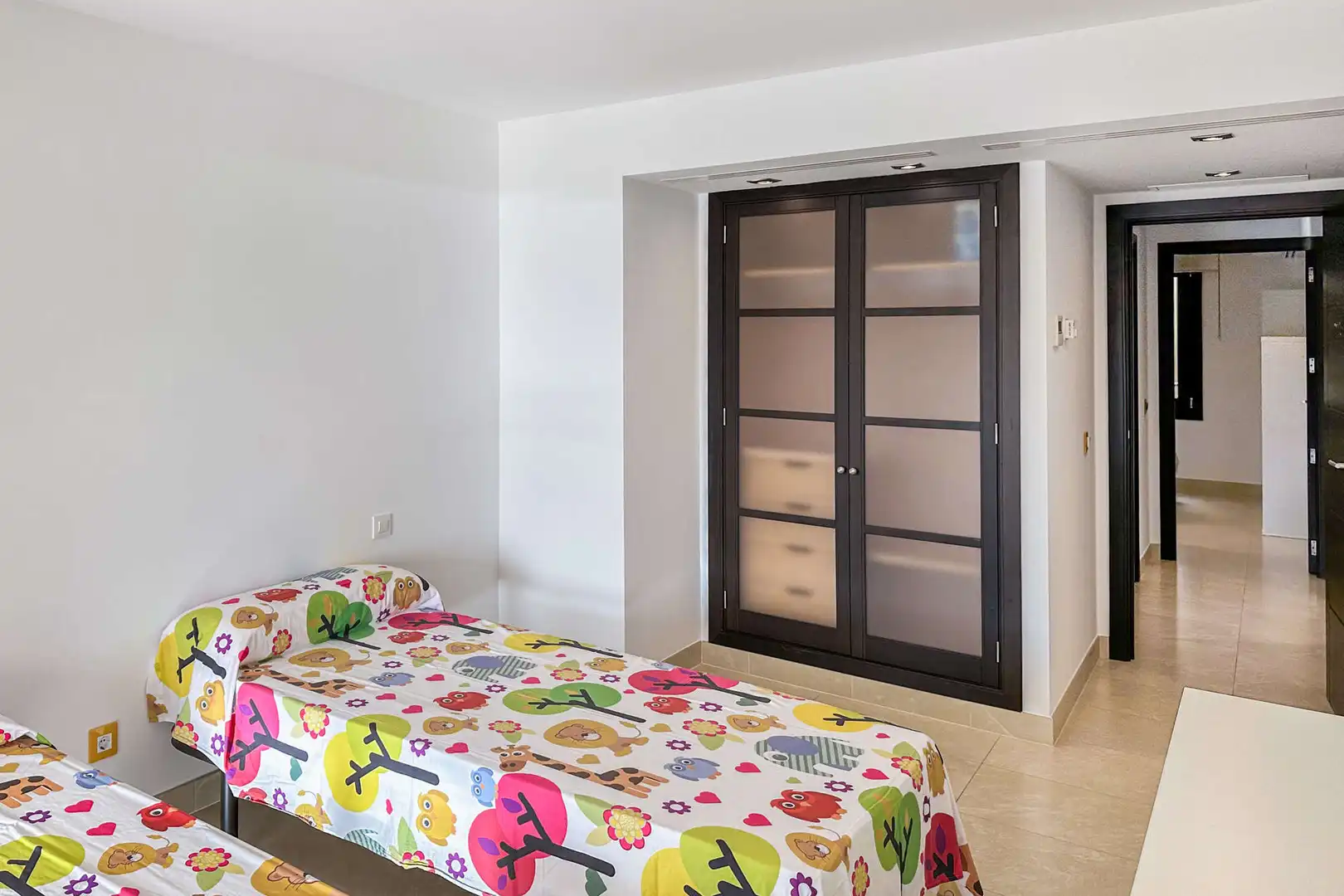 Schlafzimmer von Wohnung zur Miete in Capdepera mit Klimaanlage, Terrasse und Möbliert