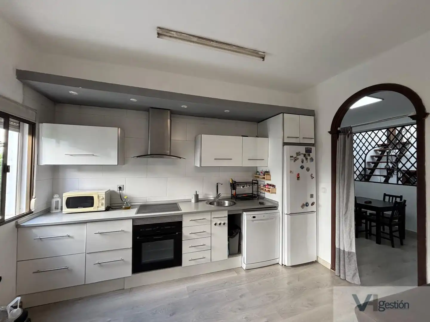 Cocina de Piso en venta en Villamartín con Amueblado