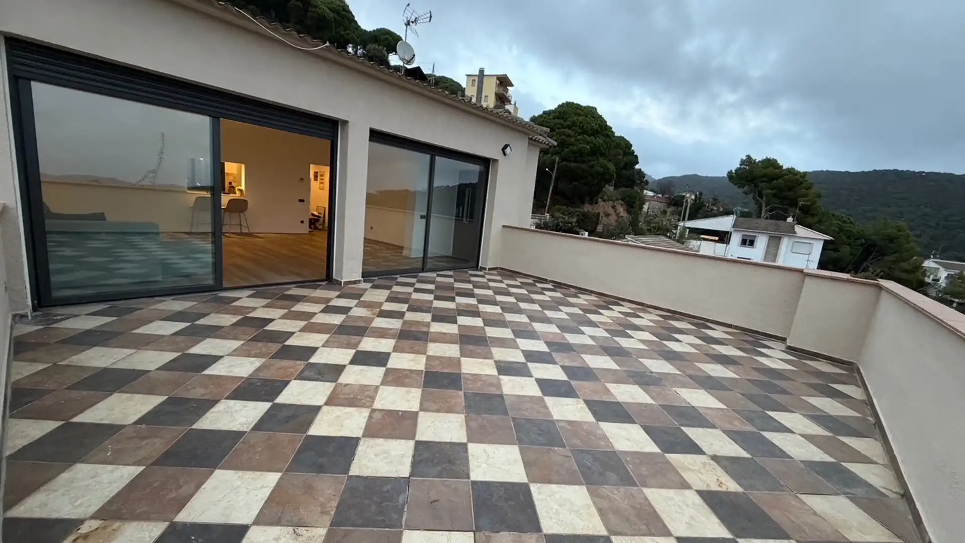 Terraza de Casa o chalet en venta en Sant Cebrià de Vallalta con Calefacción, Jardín privado y Parquet