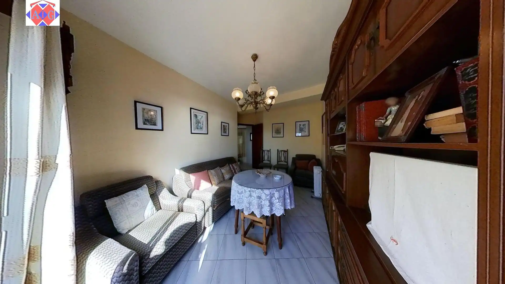 Living room of Apartments for sale in Gualchos  with Terrace, Furnished and Balcony
