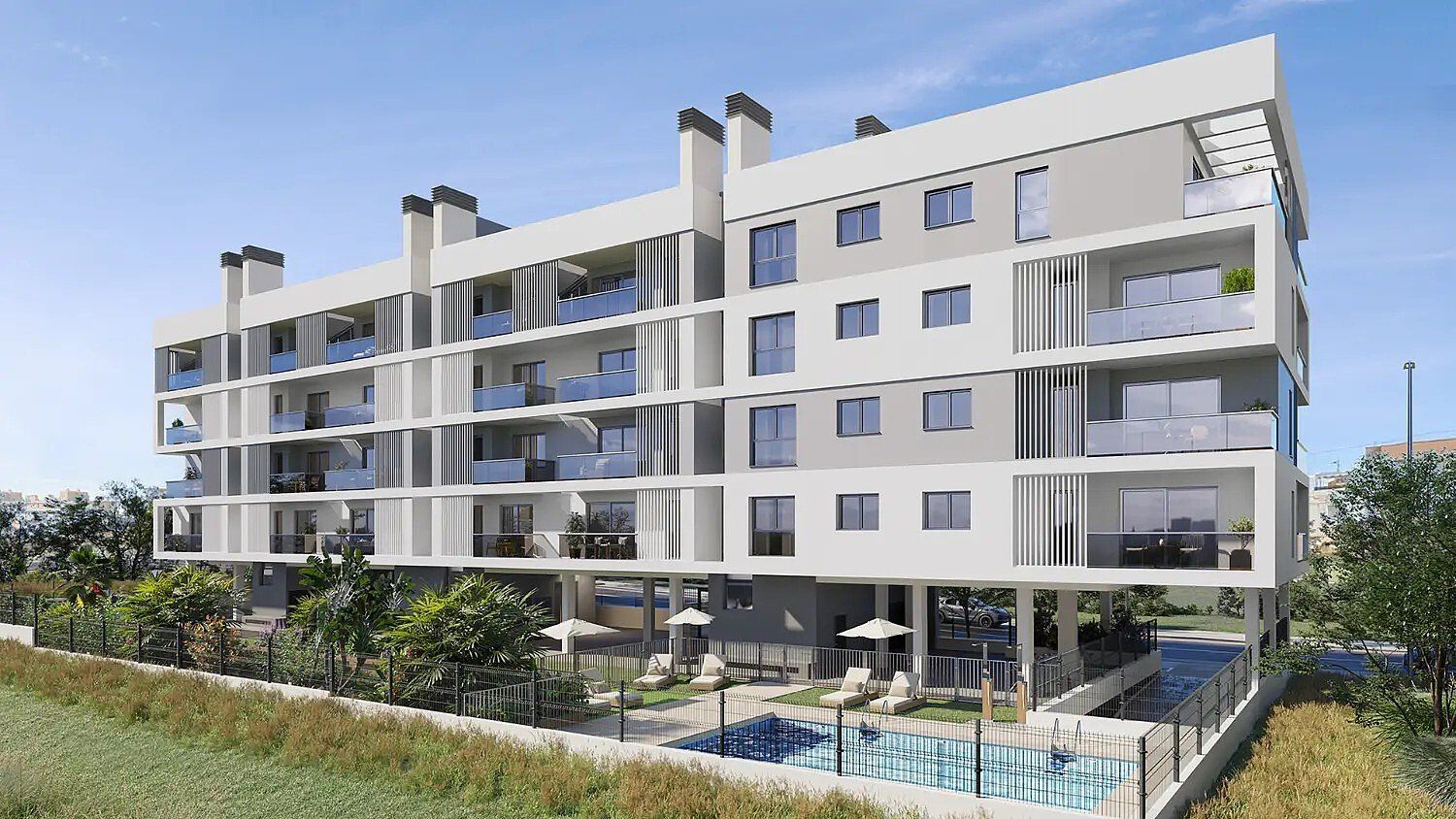 Exterior view of Apartment for sale in Alicante / Alacant  with Air Conditioner, Terrace and Balcony